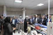 بازدید جمعی از رؤسای دستگاههای اجرایی استان سمنان از پارک علم و فناوری دانشگاه سمنان 
