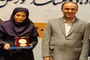 کارشناس اداره مشاوره دانشجویی دانشگاه سمنان مشاوره نمونه کشوری انتخاب شد