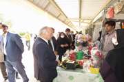 بازارچه کارآفرینی دانشجویان دانشگاههای شهرستان سمنان در دانشگاه سمنان گشایش یافت 