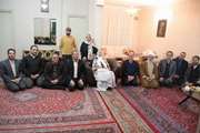 دیدار رئیس و دیگر مسئولان دانشگاه سمنان با خانواده شهید افرادی 