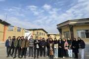 بازدید گروهی از دانشجویان دانشگاه سمنان از شرکت پاریزان صنعت