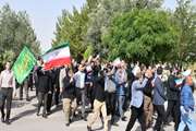 راهپیمایی دانشگاهیان دانشگاه سمنان در محکومیت جنایات رژیم صهیونیستی 