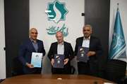 امضای تفاهم نامه سه جانبه همکاری میان دانشگاه سمنان ، بنیاد خیرین دانشگاه و مرکز جامع سرطان  راه آسمان 
