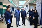 بازدید سرپرست دانشگاه سمنان از بیمارستان سینا به منظور بررسی زمینه های همکاری 